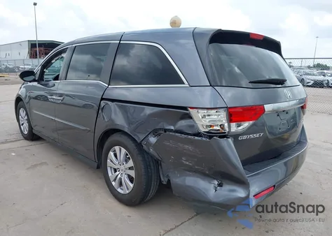 2016 Honda Odyssey Se from USA, damaged, VIN 5FNRL5H39GB168984